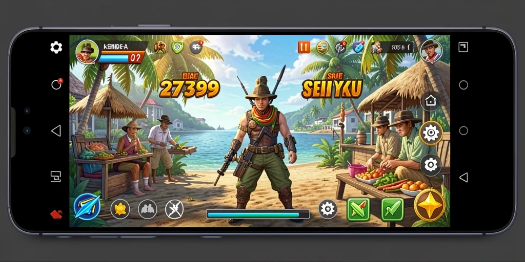 Tampilan gameplay 2739 menunjukkan interaksi dinamis antar karakter.