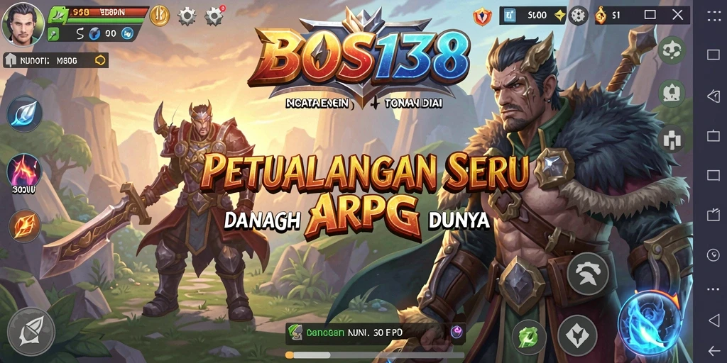 Tampilan seru dari gameplay BOS138 yang penuh aksi.