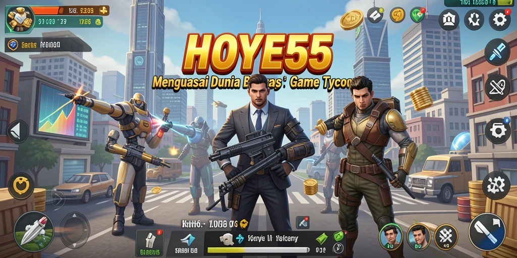 Tampilan gameplay HOYE55 yang menarik dan interaktif.