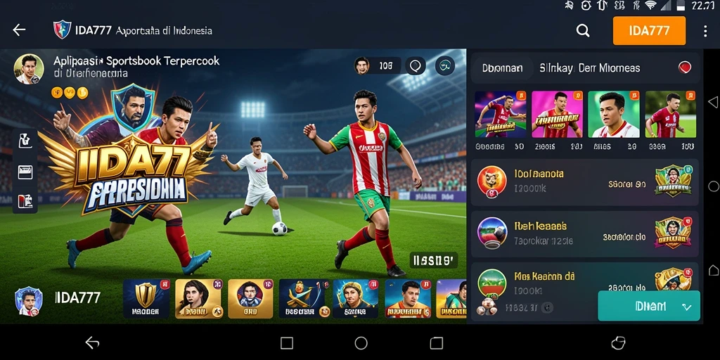 Tampilan gameplay IDA777 yang menarik dan interaktif.