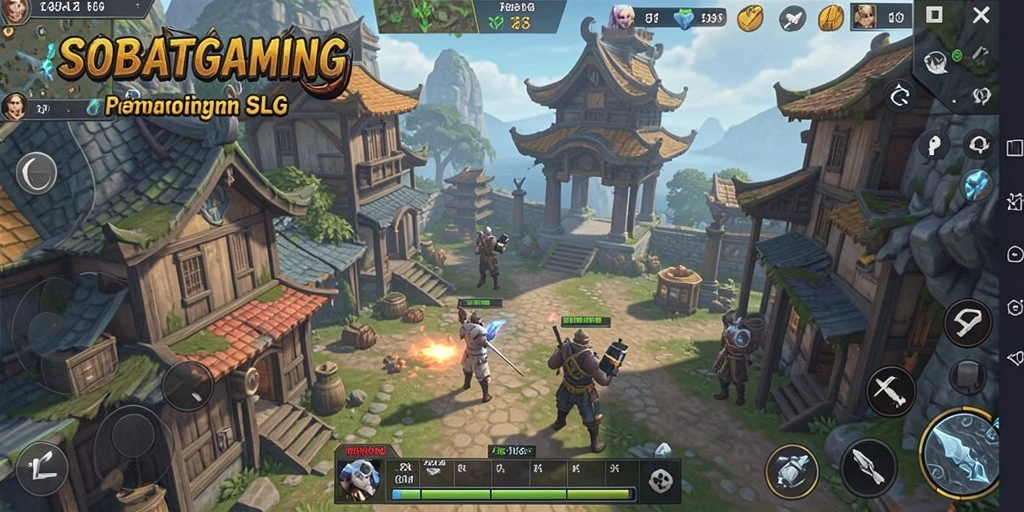Tampilan gameplay SOBATGAMING yang menegangkan dan strategis.