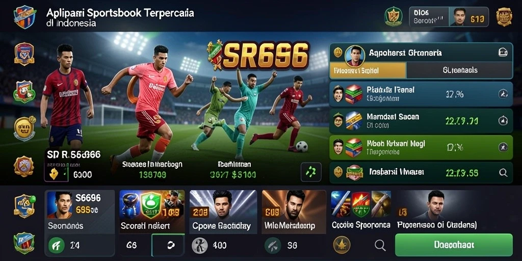 Tampilan antarmuka menarik dan mudah dipahami dalam SR6666.