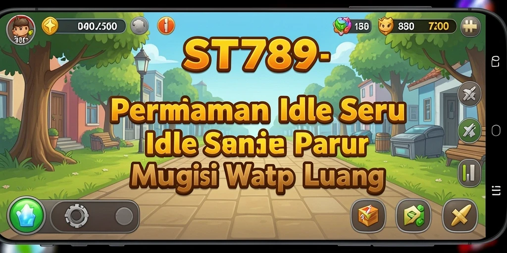 Tangkapan layar ST789 menampilkan gameplay Idle yang menarik dan interaktif.