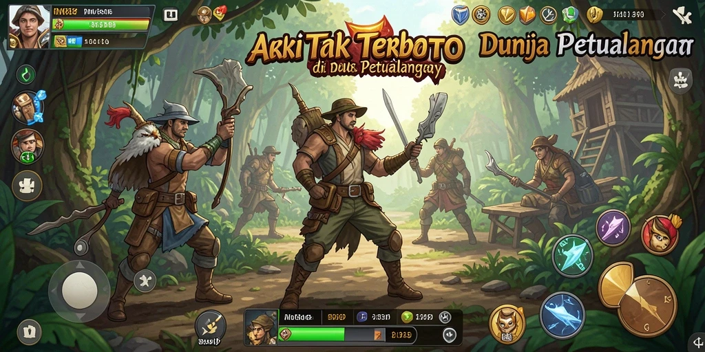 Tampilan seru dari gameplay WATITOTO yang penuh aksi.